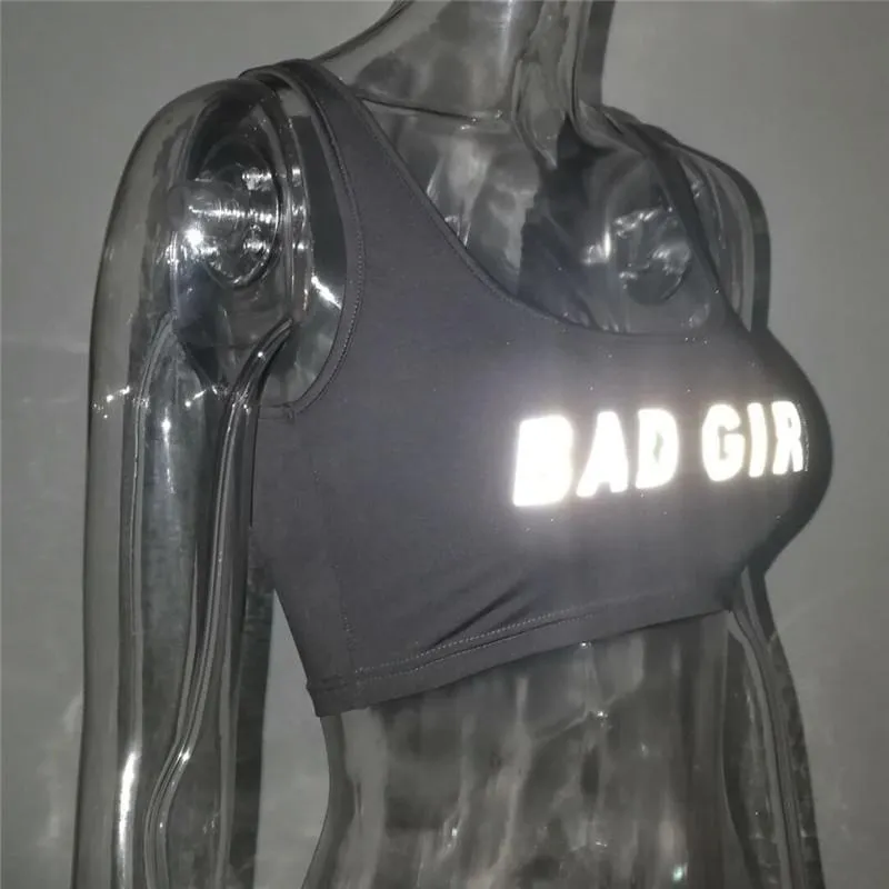 Reflective Bad Girl Top SD01168