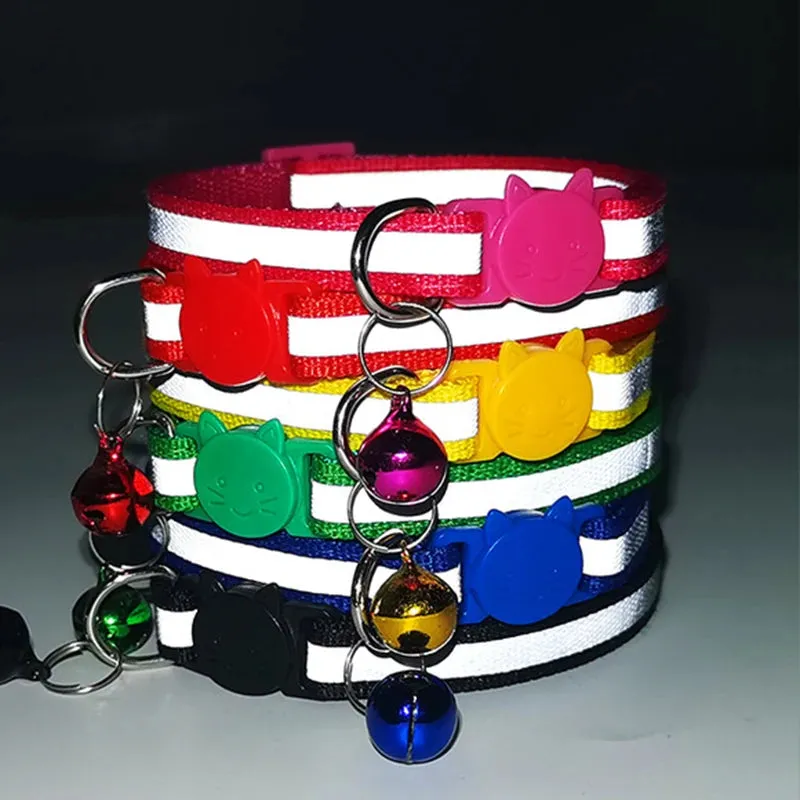 Reflective Cat Safety Buckle Collar!