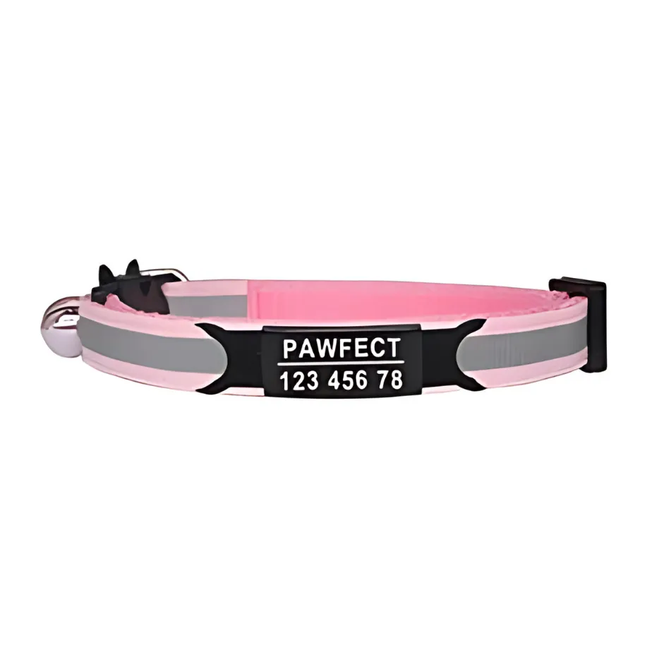 Reflective Cat Safety Buckle Collar!