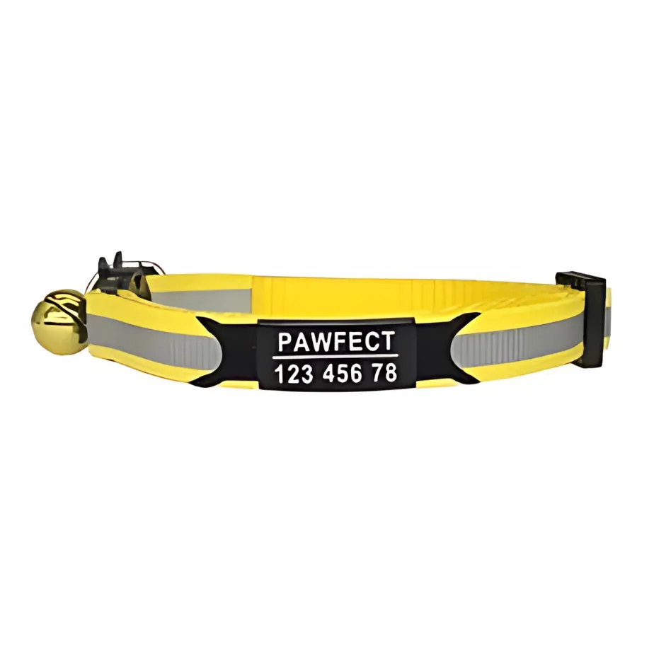 Reflective Cat Safety Buckle Collar!