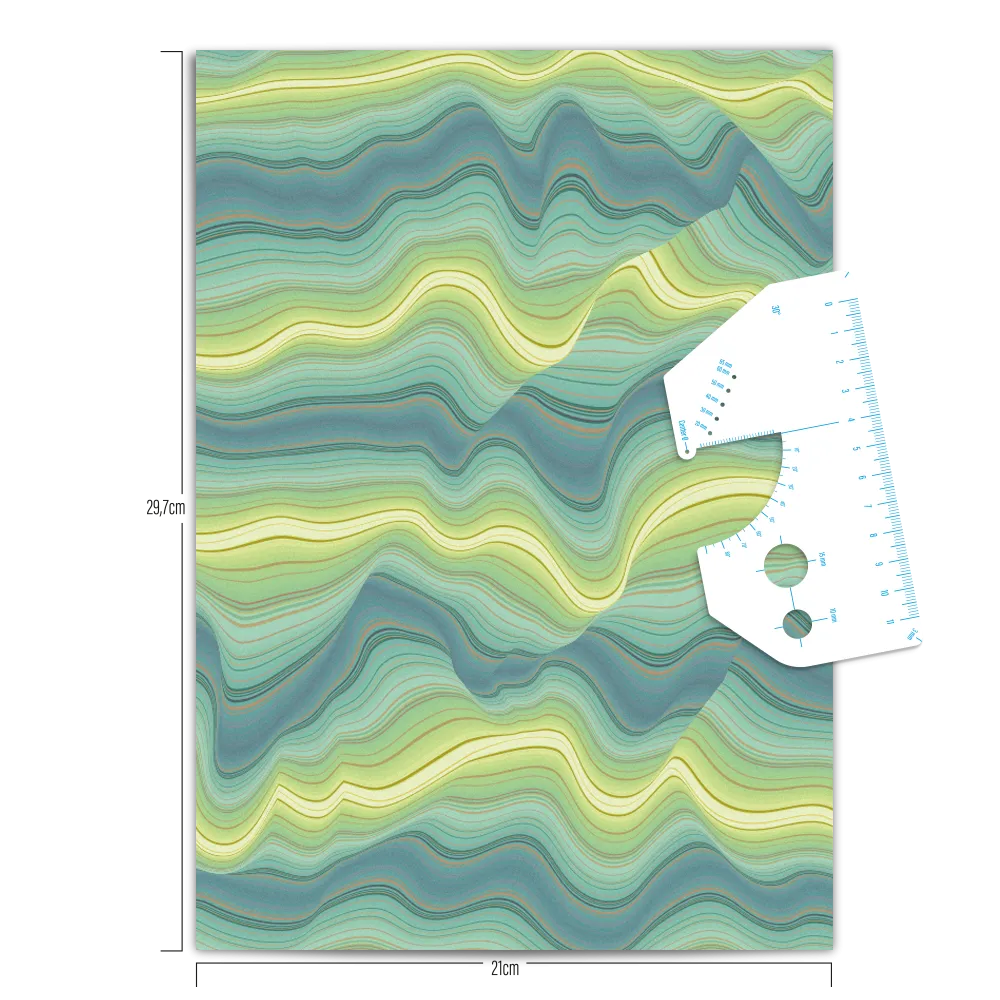 Reflective DIY Sticker: Abyss