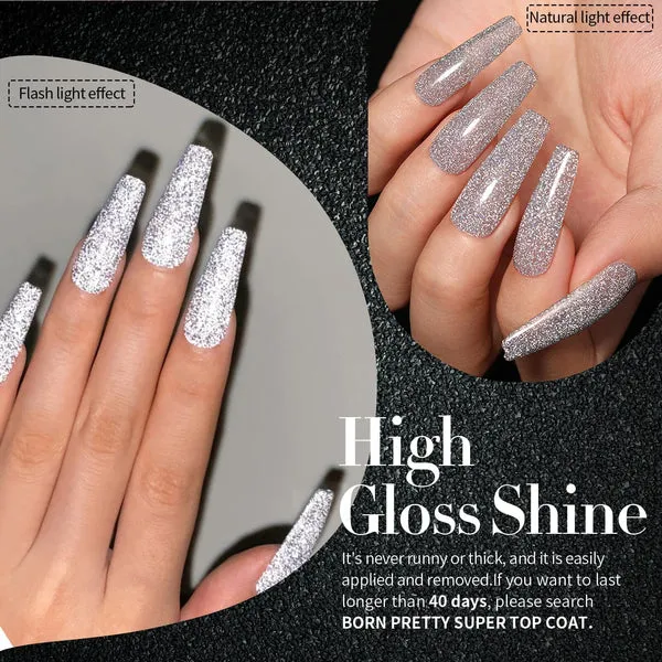 Reflective Glitter 6-Colour Gel Polish Set