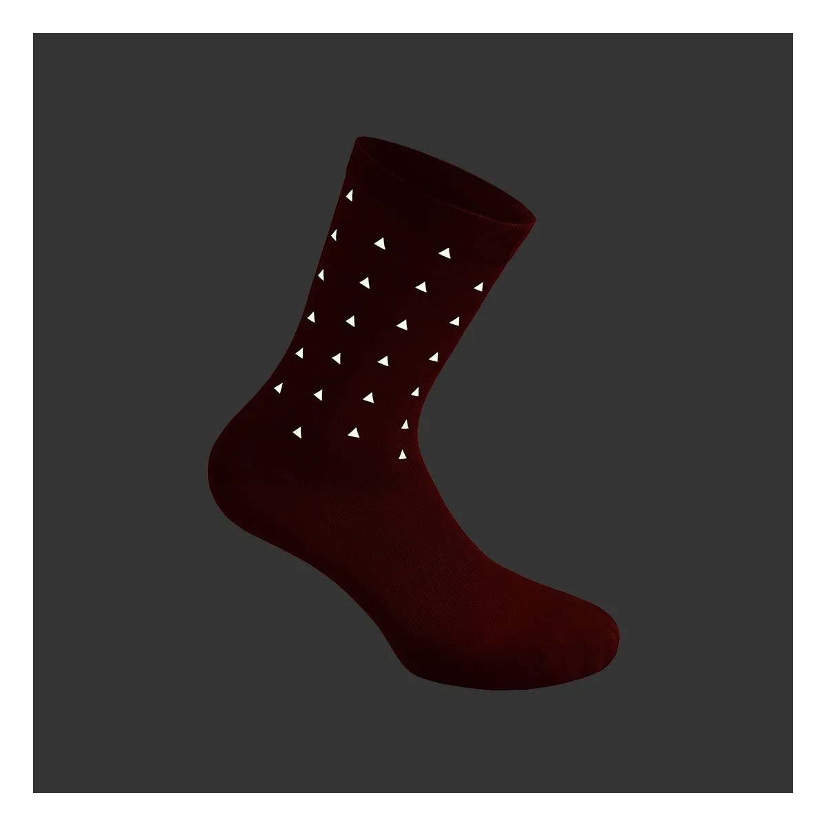 Reflective Peaks Socks