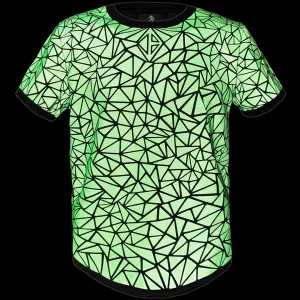 REFLEKT Mosaic Tee / Neon Green