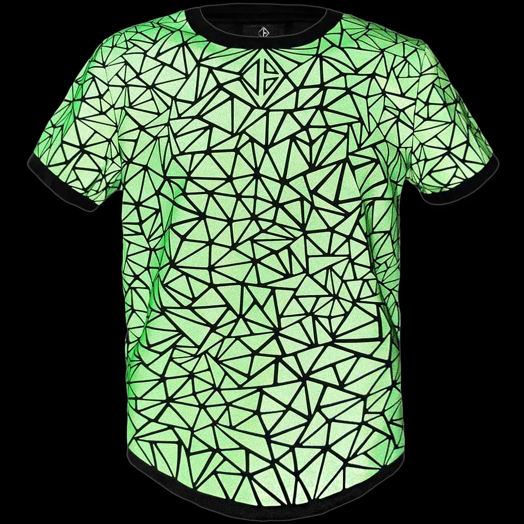 REFLEKT Mosaic Tee / Neon Green