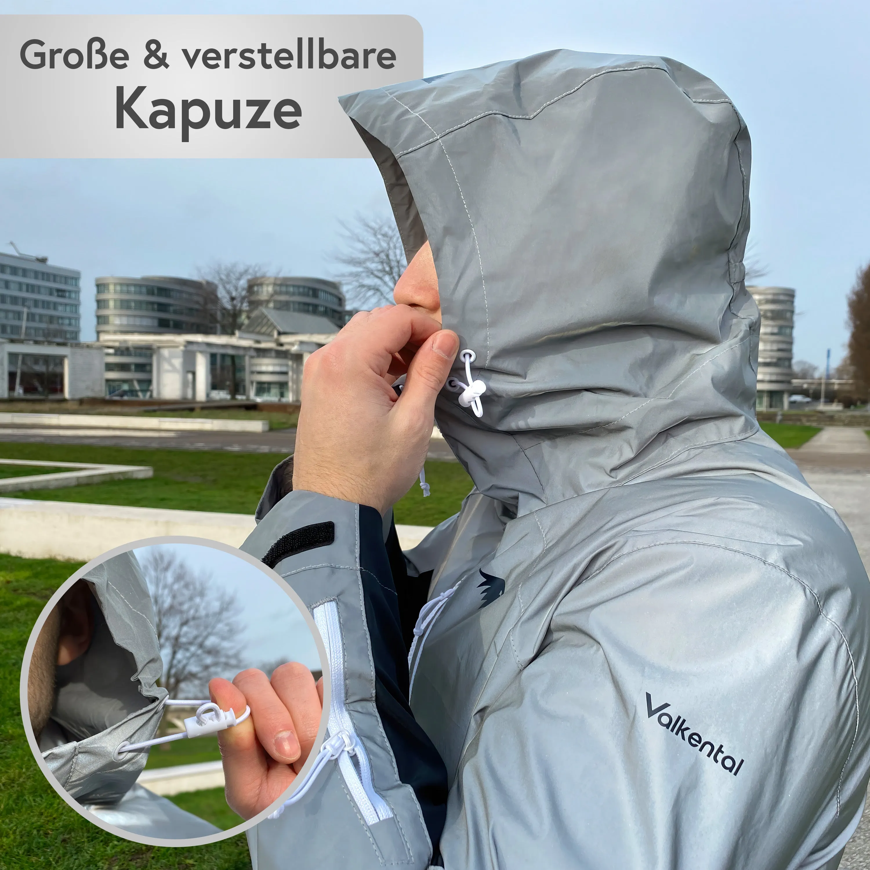 Reflektierende Funktionsjacke - Herren