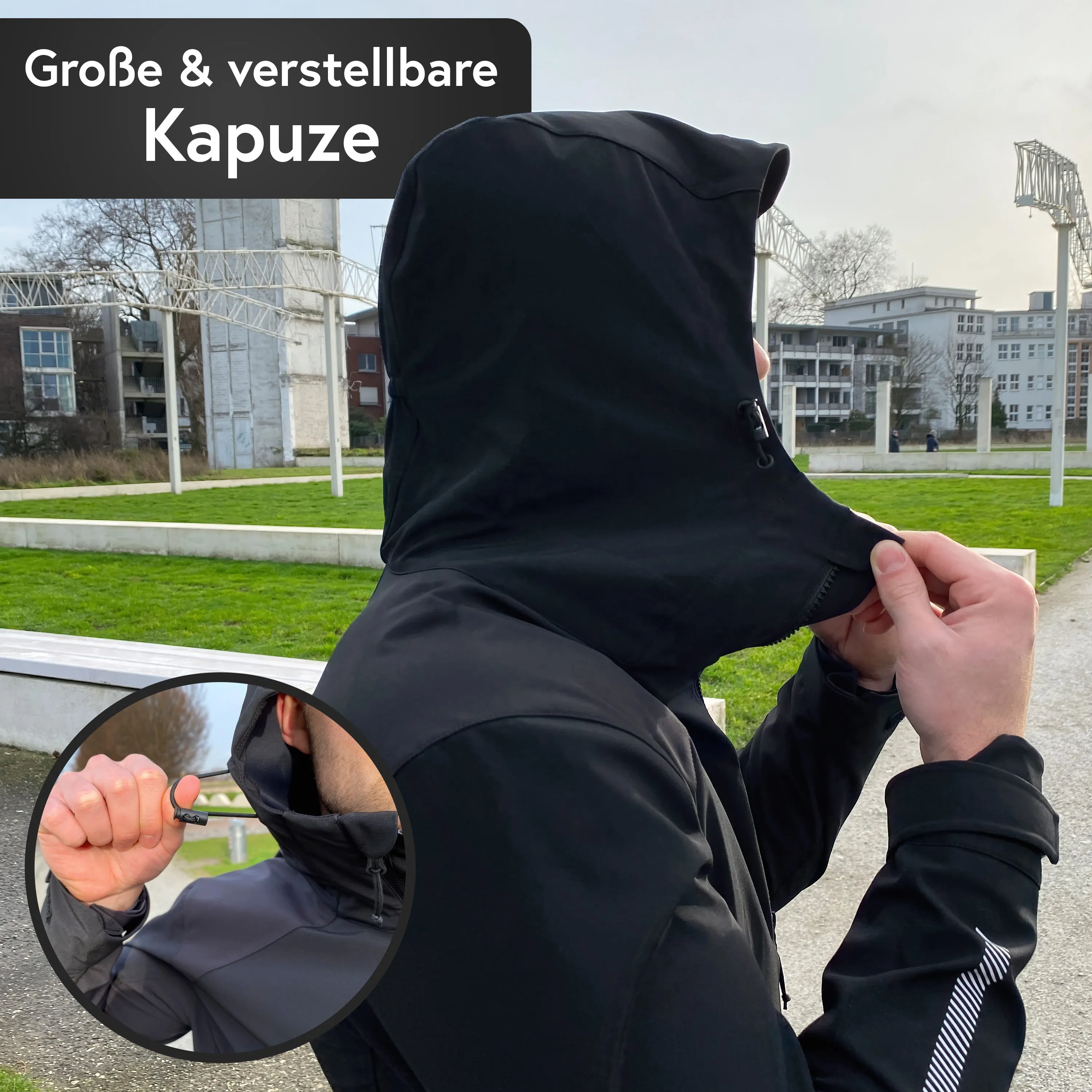 Reflektierende Funktionsjacke - Herren