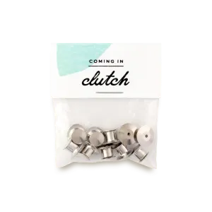 Replacement Clutches · Military Locking, Silver