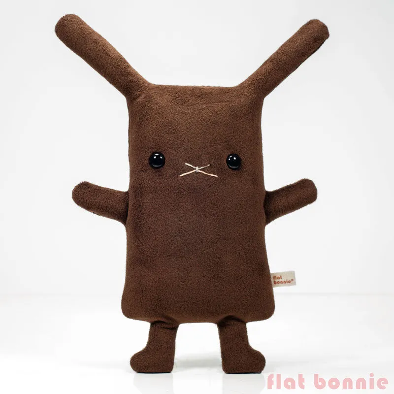 Rex Bunny Rabbit - Plush Stuffed Animal - 2 colors - Super Soft Microfiber
