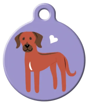 Rhodesian Ridgeback Dog ID Tag