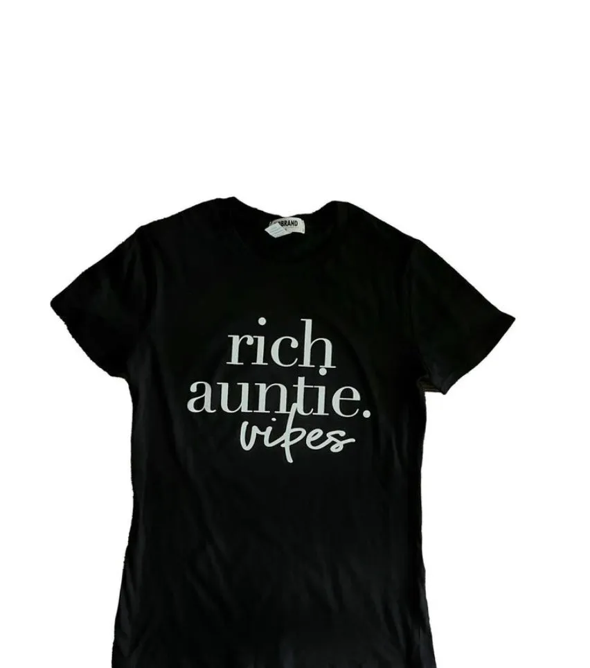 Rich Auntie Vibes Shirt