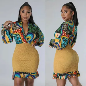Rich Brunch Vibes Dress
