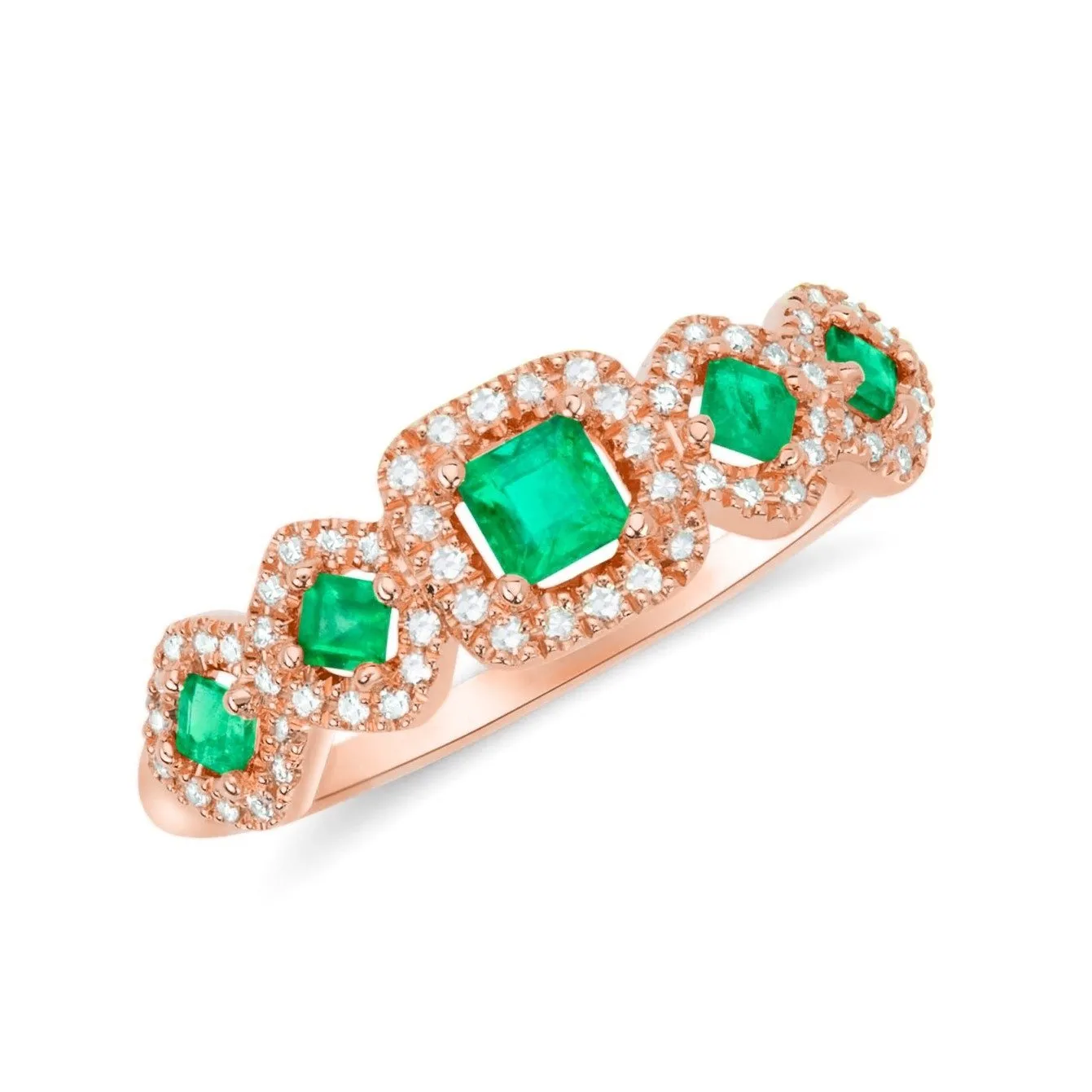 Rich Emerald Ring