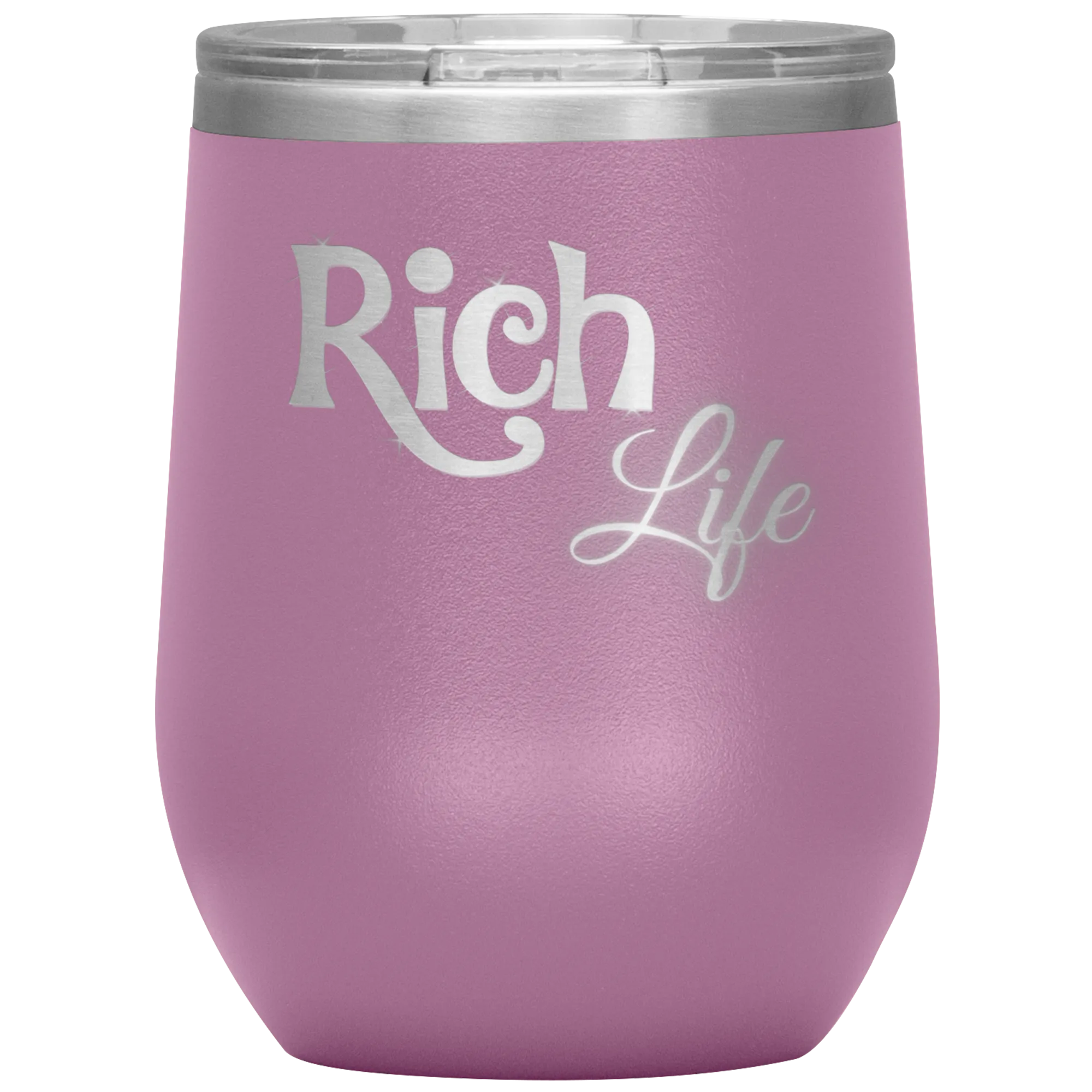 Rich Life Wine Tumbler | Drinks for Her