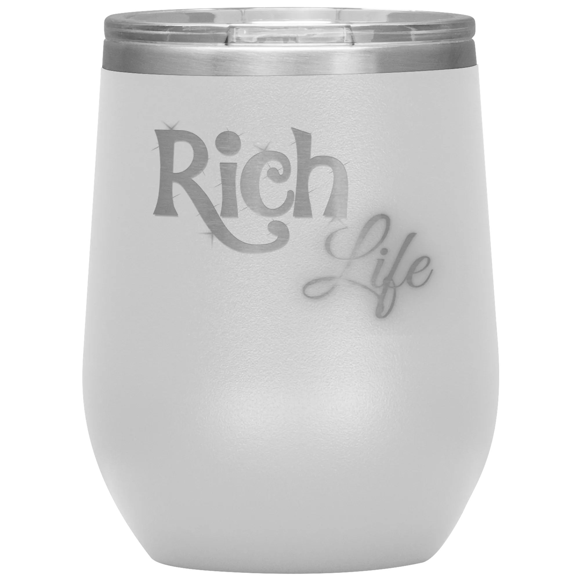 Rich Life Wine Tumbler | Drinks for Her