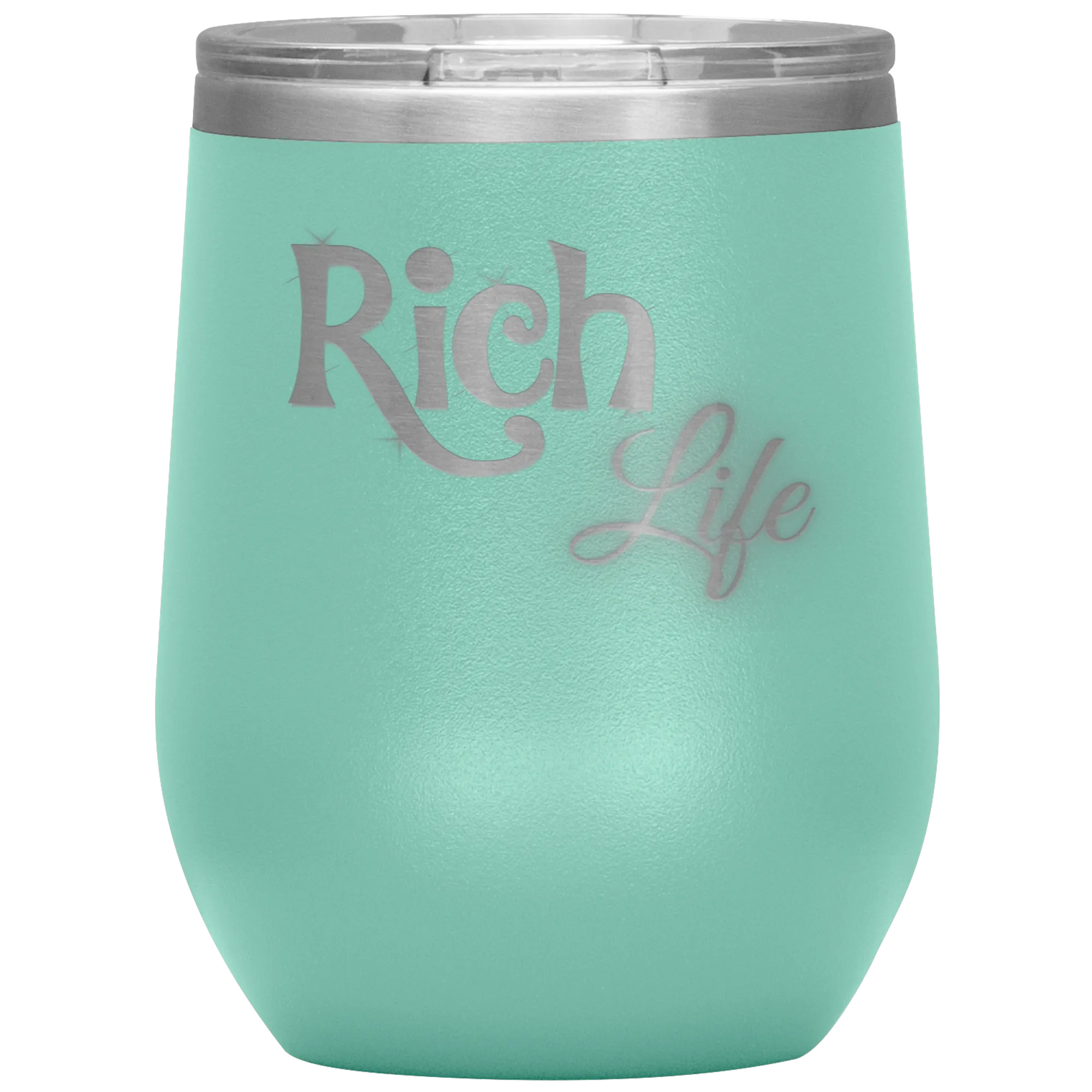 Rich Life Wine Tumbler | Drinks for Her