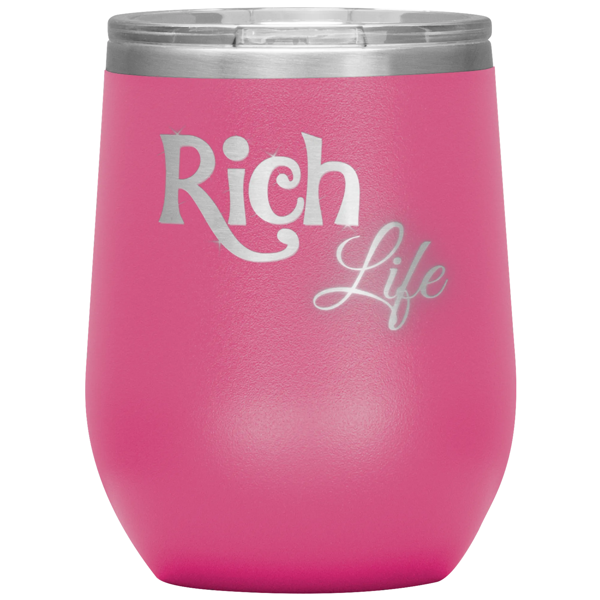 Rich Life Wine Tumbler | Drinks for Her