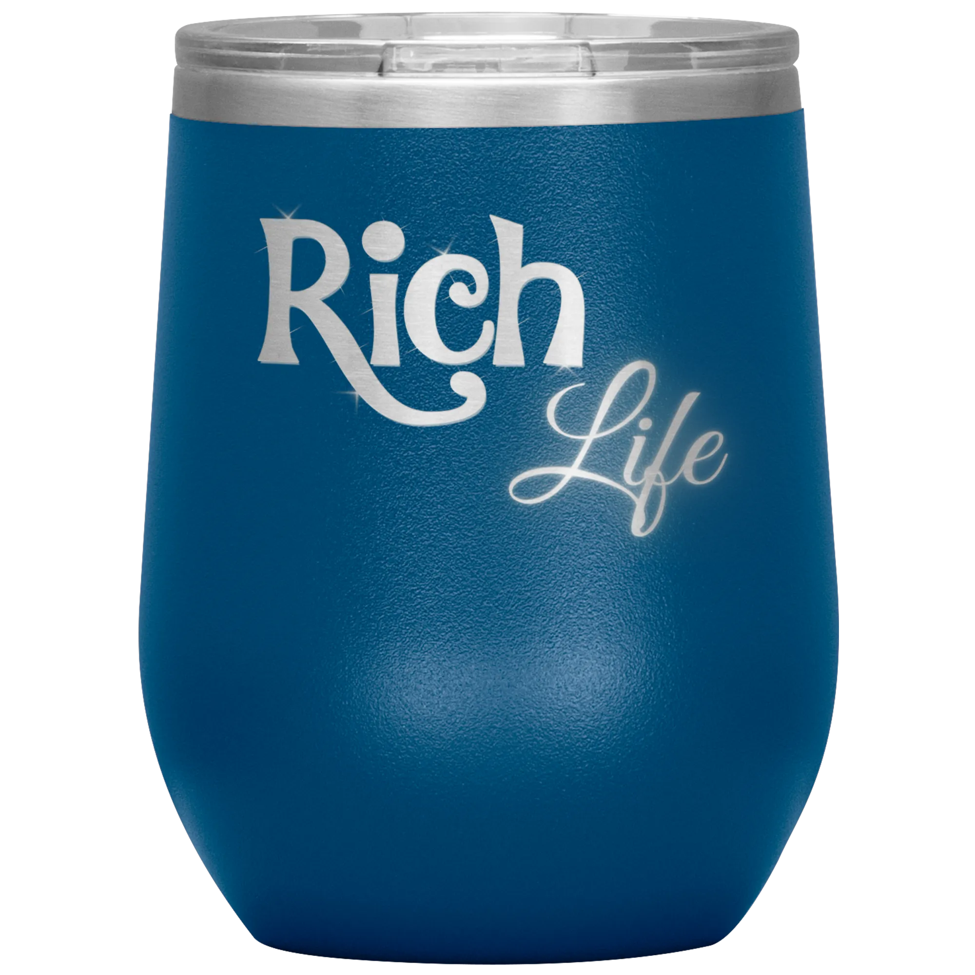 Rich Life Wine Tumbler | Drinks for Her