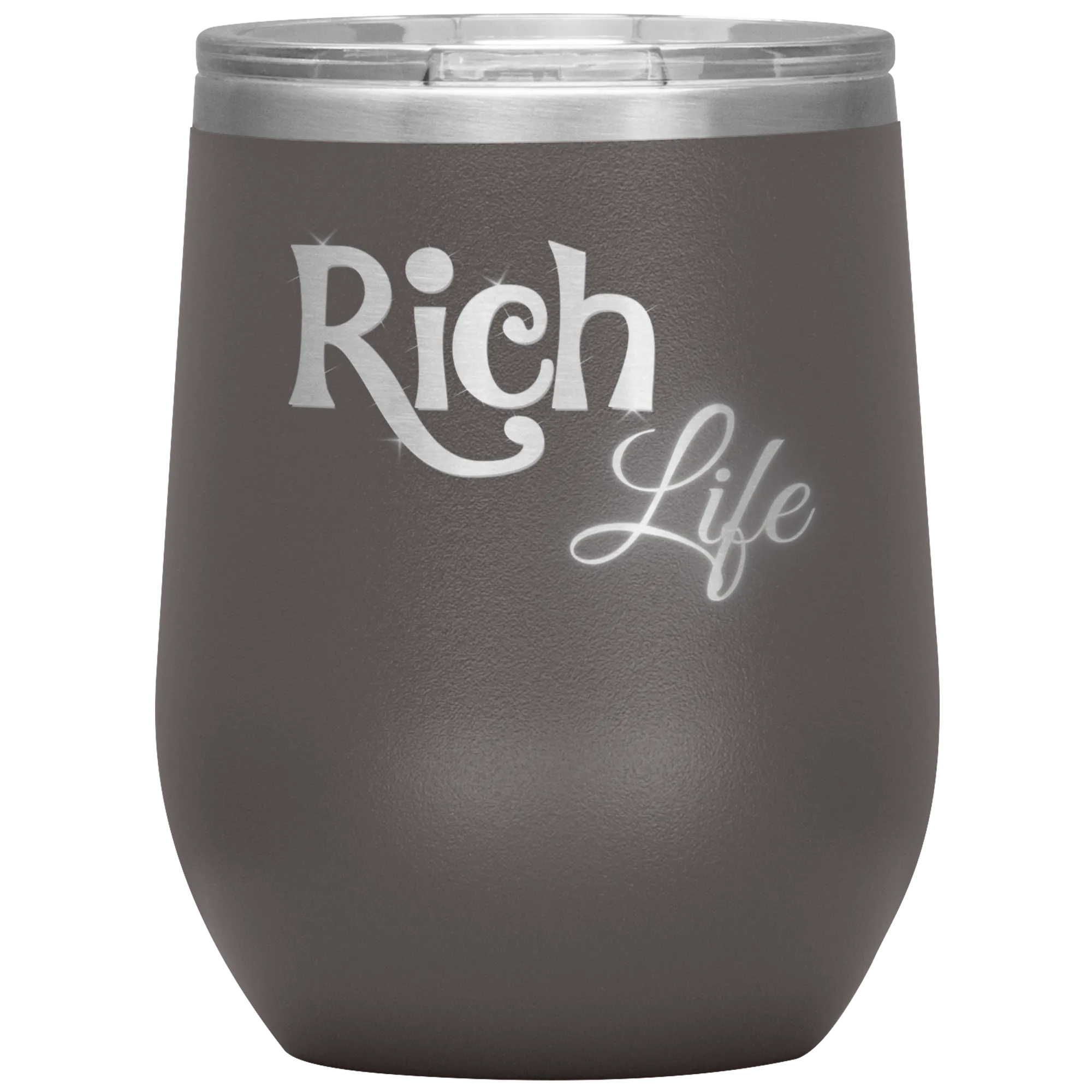 Rich Life Wine Tumbler | Drinks for Her