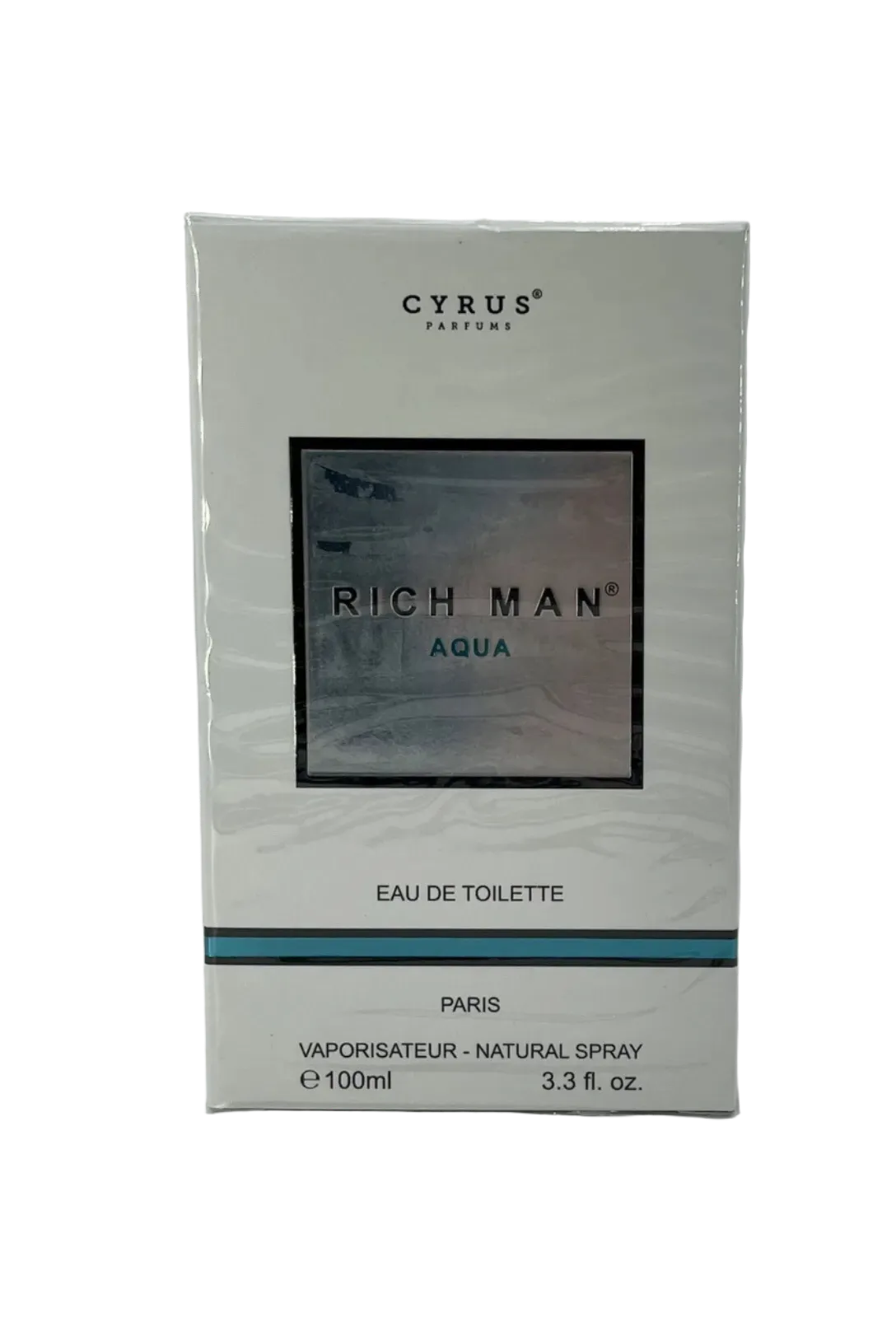 Rich Man Aqua Cyrus Perfums Eau De Toilette 100ml Men