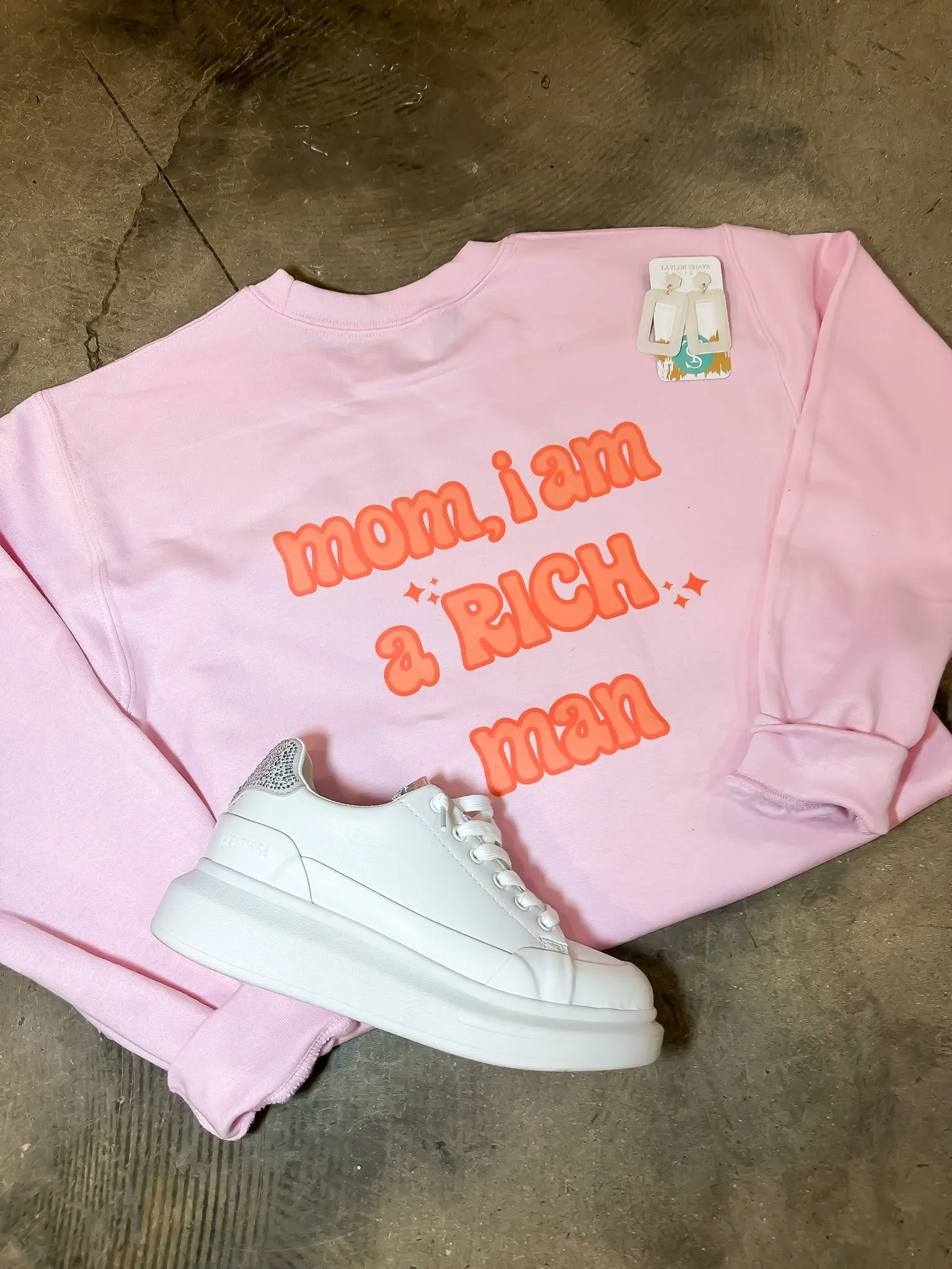 Rich Man Graphic Sweatshirt