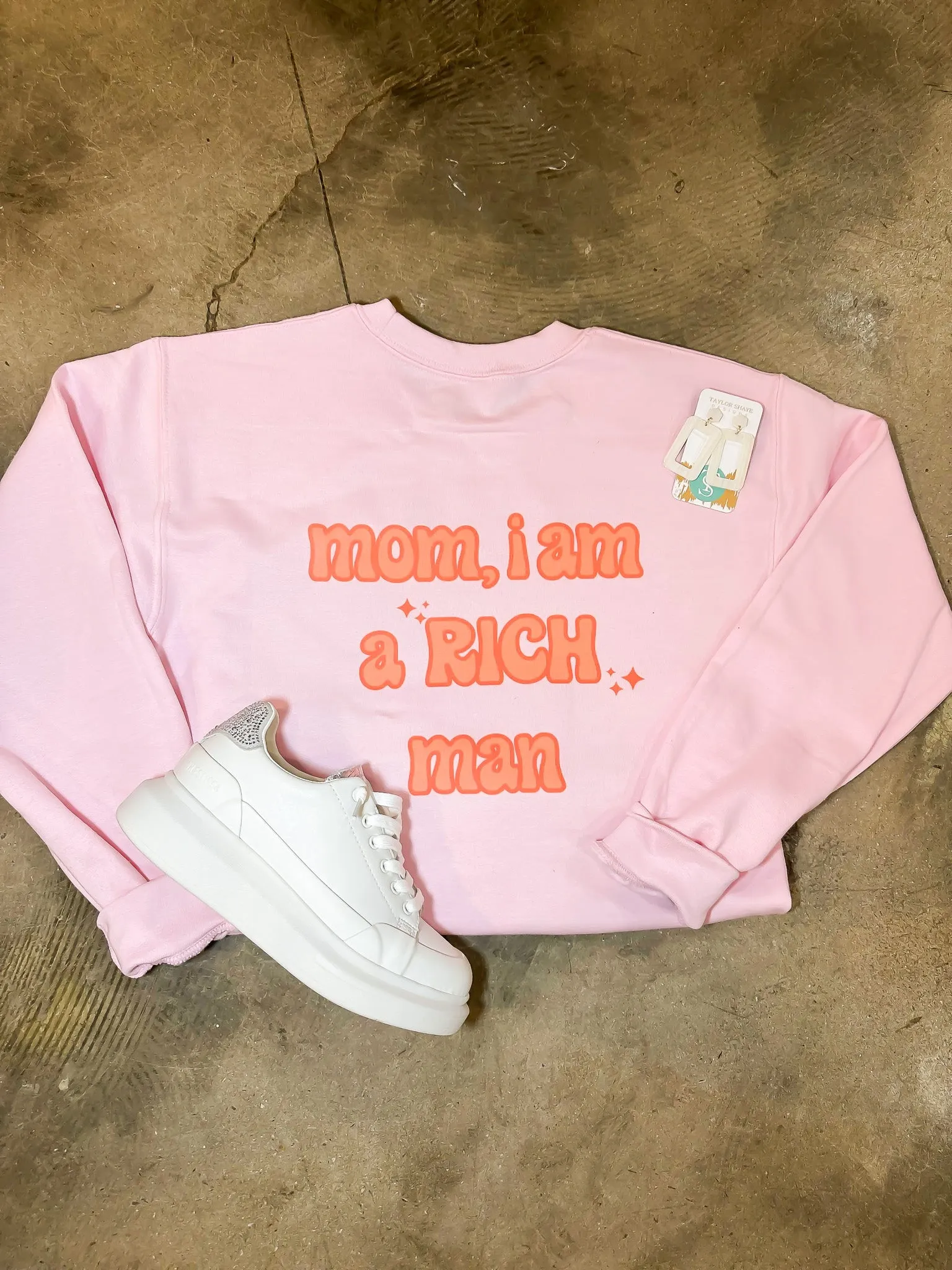 Rich Man Graphic Sweatshirt