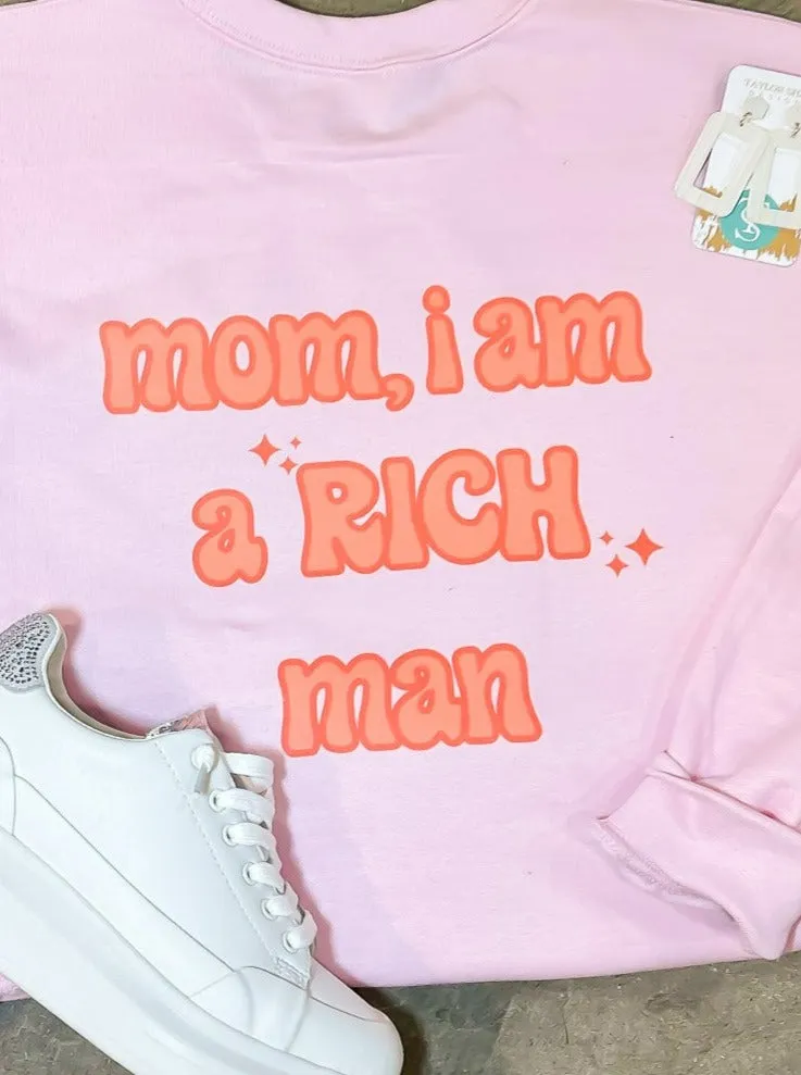 Rich Man Graphic Sweatshirt
