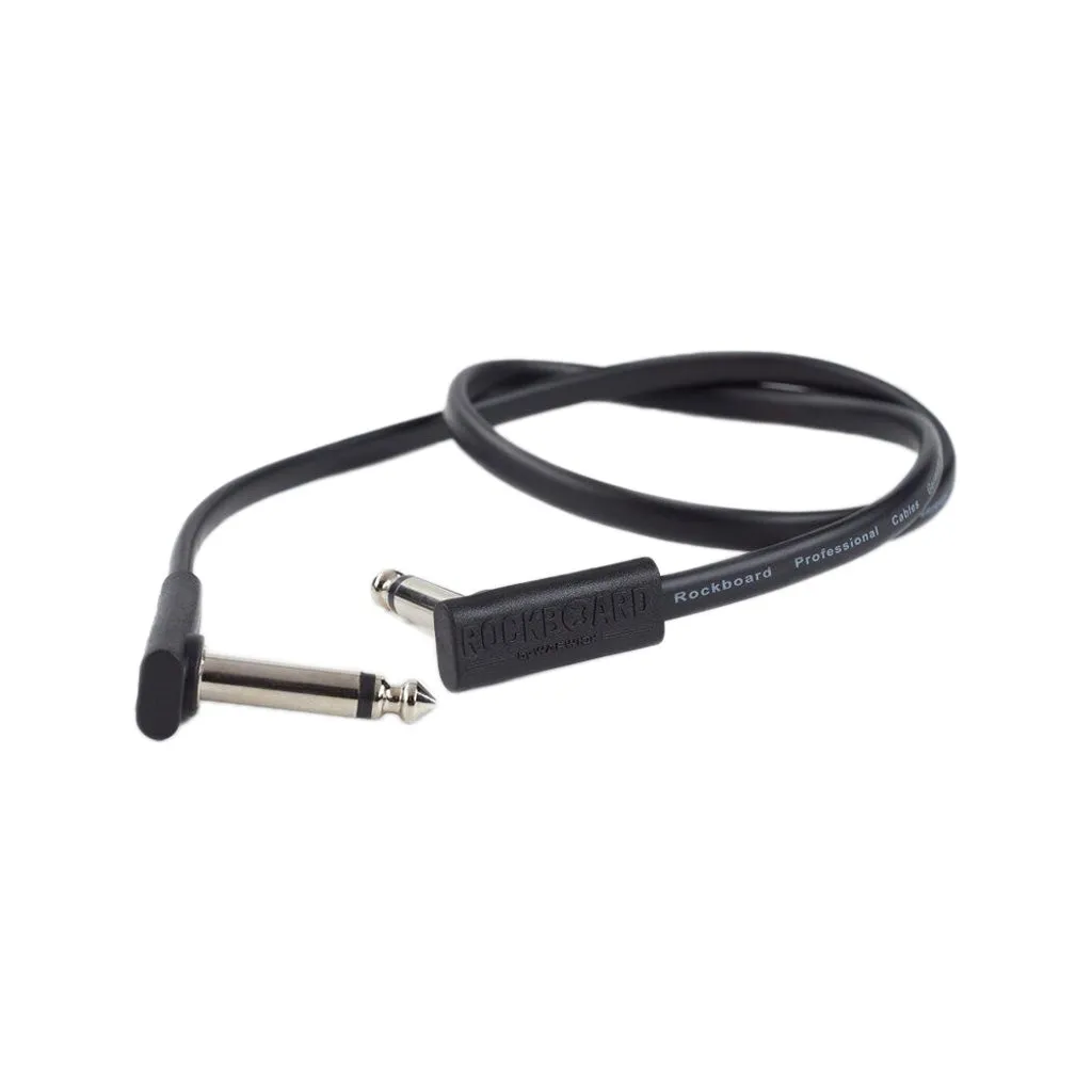 Rockboard by Warwick Flat Patch Cable, Black, 30cm/11.81inch