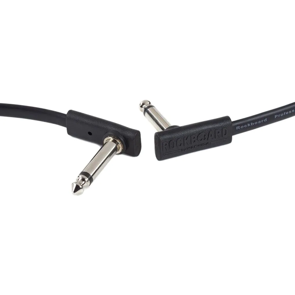 Rockboard by Warwick Flat Patch Cable, Black, 30cm/11.81inch
