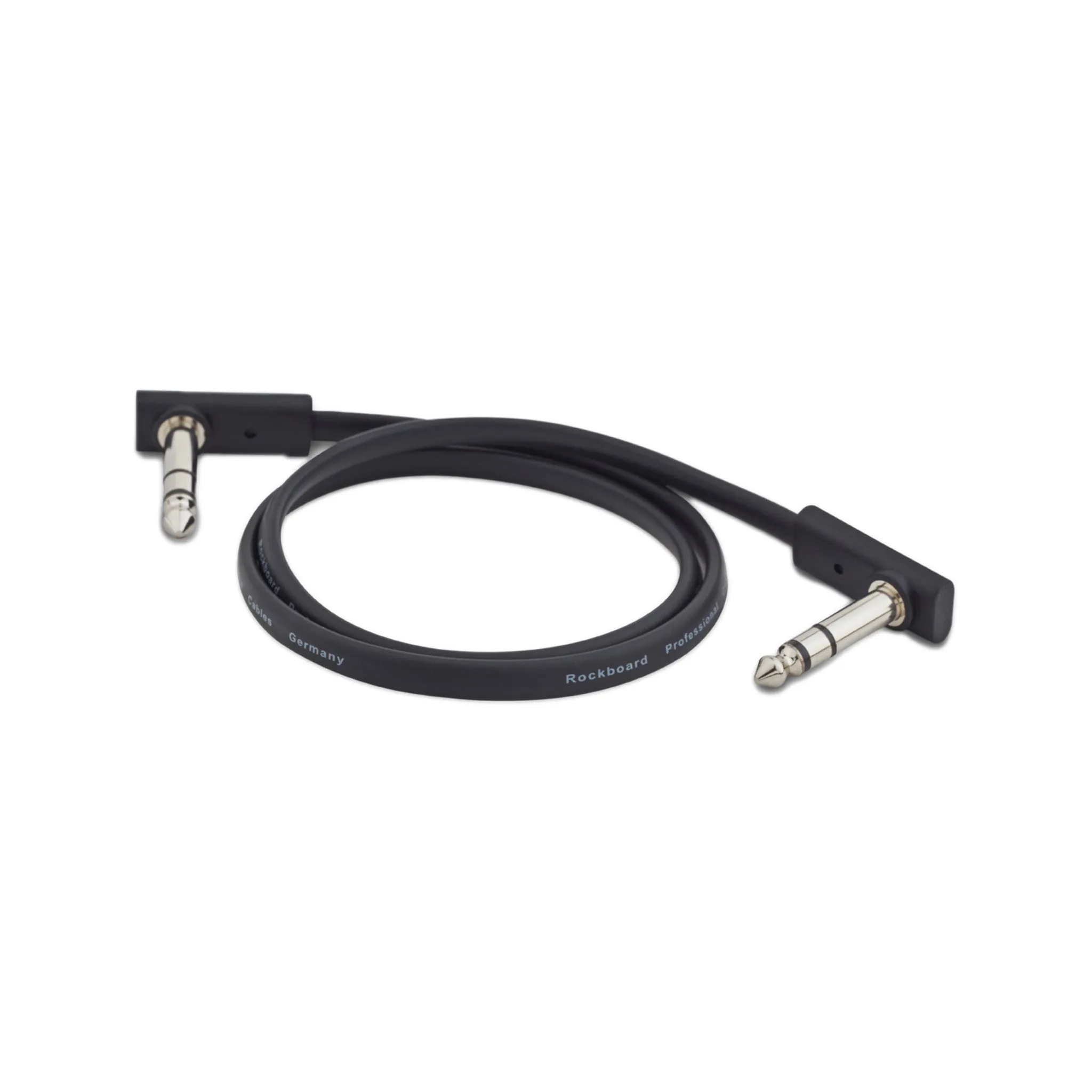 RockBoard by Warwick Flat TRS Cable, 60 cm, Black