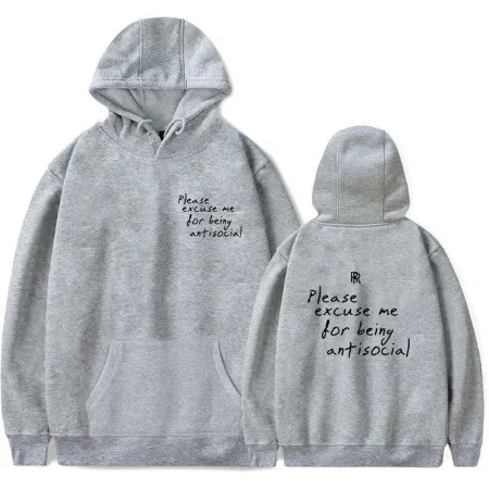 Roddy Ricch ''Please excuse me for being antisocial'' Hoodie