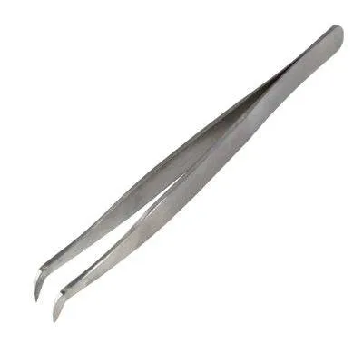 Round Foot Angled Volume Tweezers