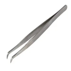 Round Foot Angled Volume Tweezers