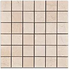 Royal Beige Marble 2 X 2 Polished Mosaic Tile - Lot of 50 Sheets