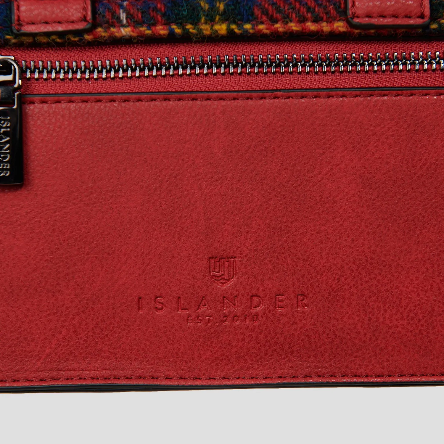 Royal Stewart Tartan Satchels with Harris Tweed®