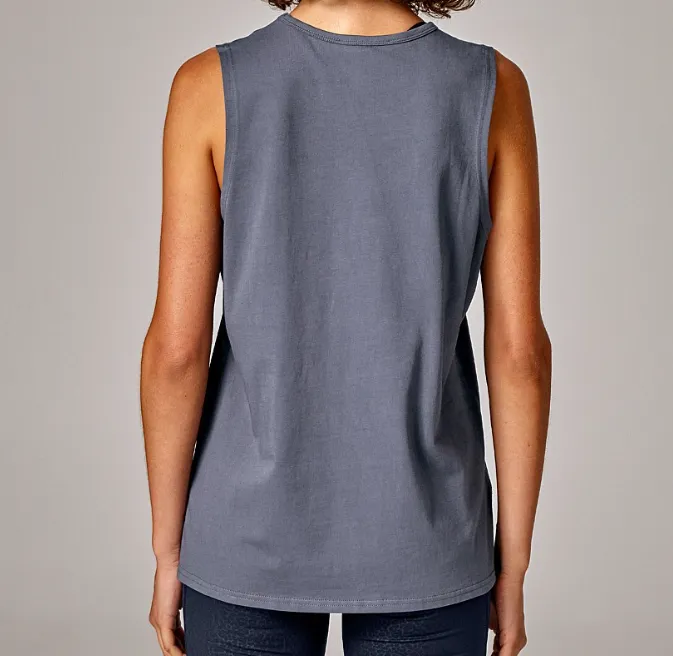 Running Bare Easy Rider Muscle Tank - Juniper