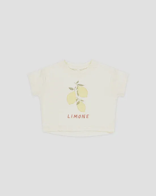 Rylee & Cru - Boxy Tee - Limone