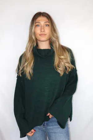 Sally Turtleneck Deep Emerald