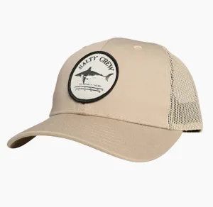 Salty Crew Bruce "The Shark" Trucker Hat - Khaki