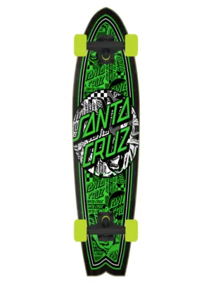 Santa Cruz Flier Collage Dot Shark Cruiser