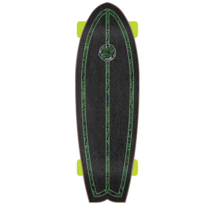 Santa Cruz Flier Collage Dot Shark Cruiser