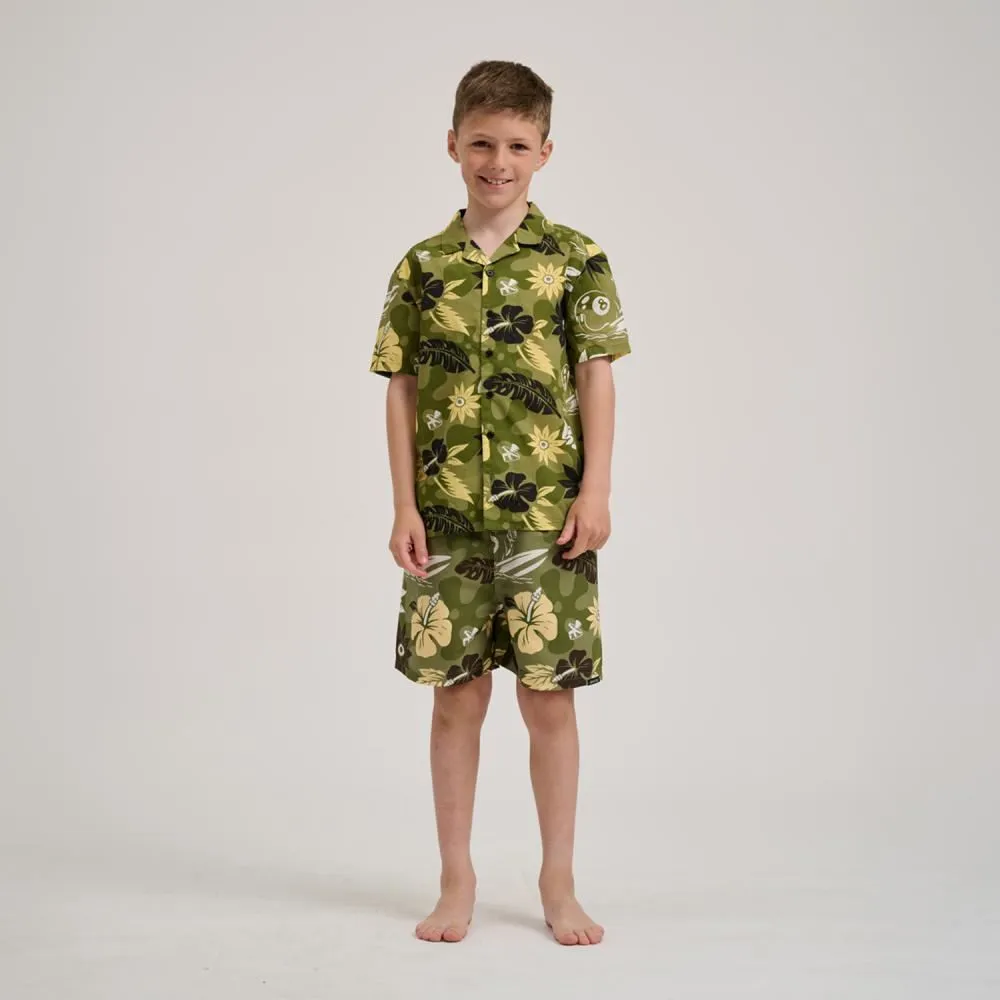 Santa Cruz Youth Shirt Youth Winkowski Trip SS Shirt - Iguana