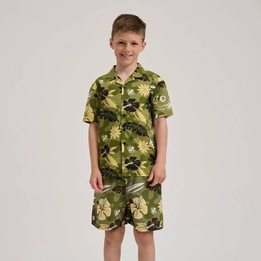 Santa Cruz Youth Shirt Youth Winkowski Trip SS Shirt - Iguana
