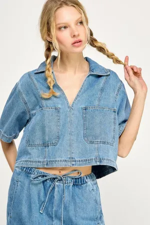 SASHA DENIM SHIRT