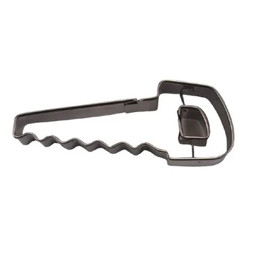 Saw Cookie Cutter with Internal Detail 7cm