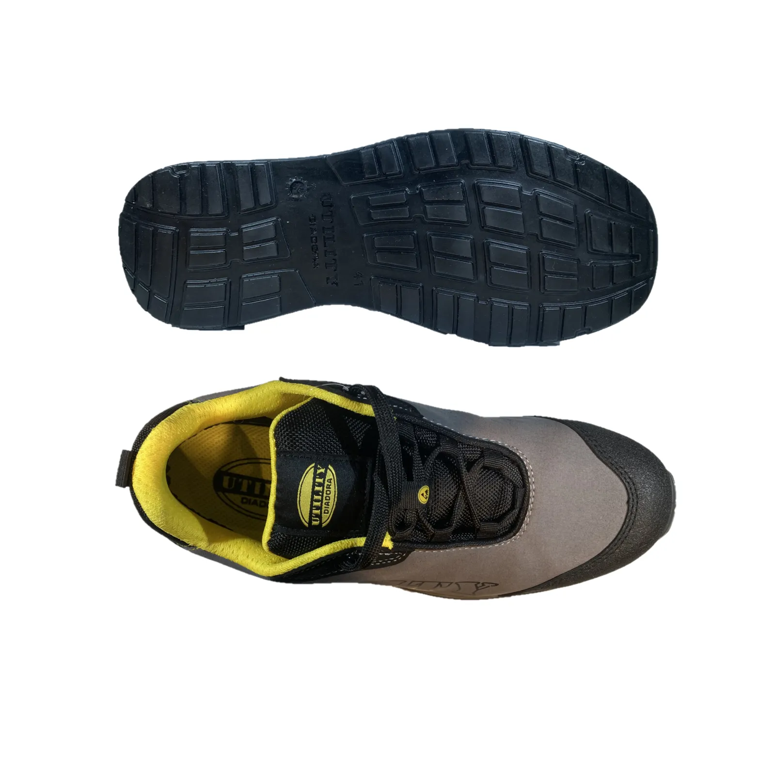 Scarpa basse da lavoro impermeabile taglia 35 a 48 Grigio antracite DIADORA SMART SOFTBOX S3L
