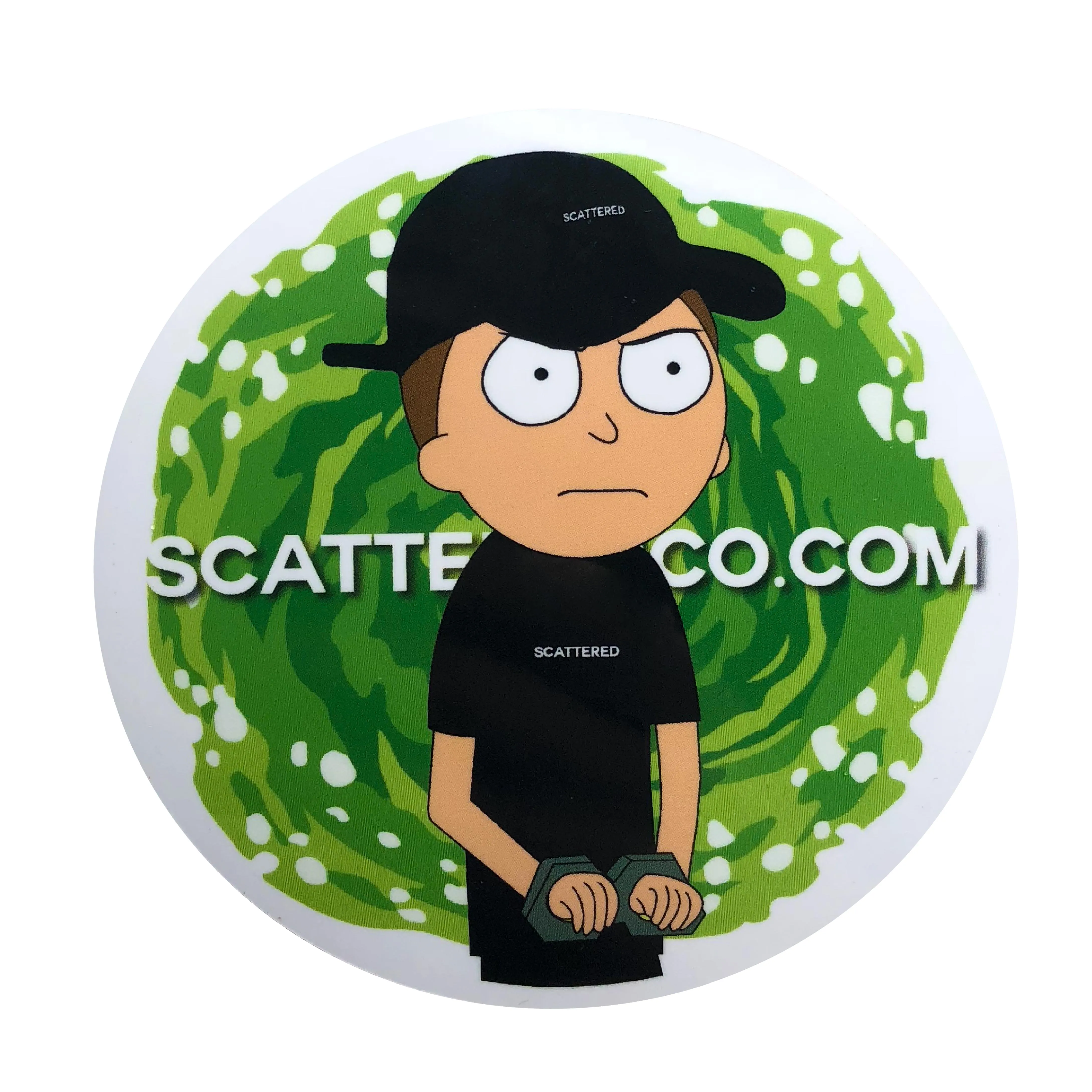 Scattered Morty Stickers
