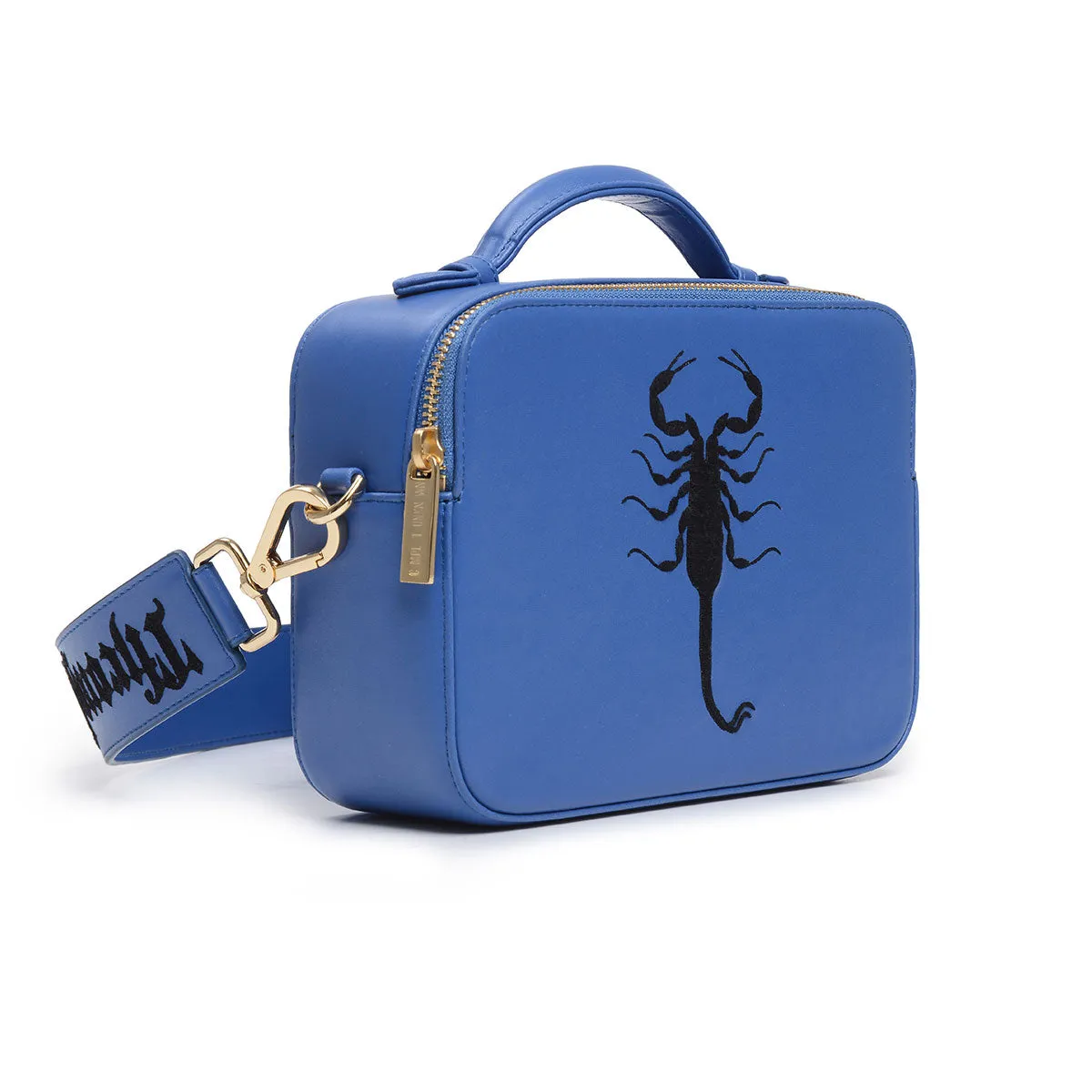 SCORPION EMBROIDERED CROSSBODY BAG