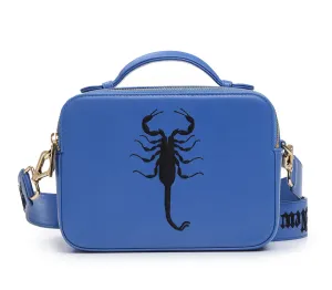 SCORPION EMBROIDERED CROSSBODY BAG