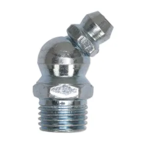 Sealey Grease Nipple 45° 10 x 1mm Pack of 25